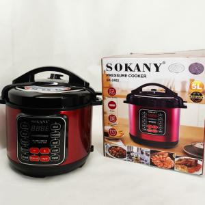 Мультиварка Sokany SK-2402 електрична скороварка з чашею 5л з антипригарним покриттям 1000Вт