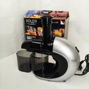 Соковитискач шнековий для цитрусових фруктів та овочів Adler AD 4130 домашній електричний на 150Вт