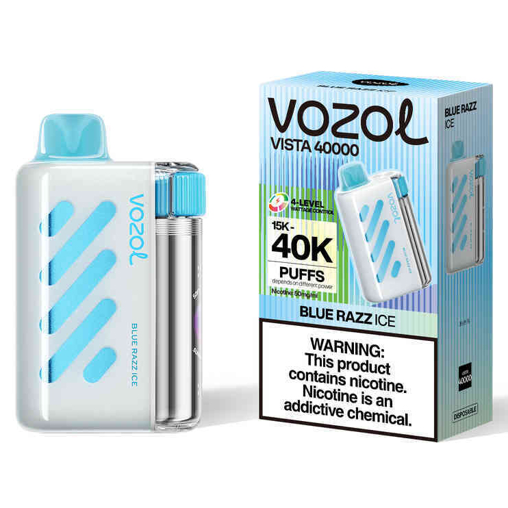 Vozol Vista 40000. Чорниця (Blueberry Ice)
