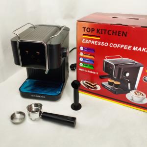 Кавоварка Top Kitchen TK00217 1500Вт 1.8л, капучинатор, кавоварка з підігрівом чашок 15 Бар