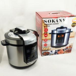 Мультиварка-скороварка-пароварка Sokany SK-07055 7л 3 в 1 Електрична з таймером 1000Вт