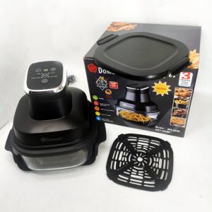 Аерофритюрниця аерогриль Air Fryer Domotec MS-3228 з LED-екраном для смаження без олії 4600 Вт на 7 л