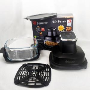 Аерофритюрниця аерогриль Air Fryer Domotec MS-3228 з LED-екраном для смаження без олії 4600 Вт на 7 л