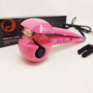 Щипці BALALISI Perfect Curl спіральна плойка для завивки волосся, міні плойка гофре, стайлер для укладання Pink