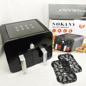Мультипіч SOKANY SK-10008 на 10л Аерофритюрниця з таймером та терморегулятором, Аерогриль
