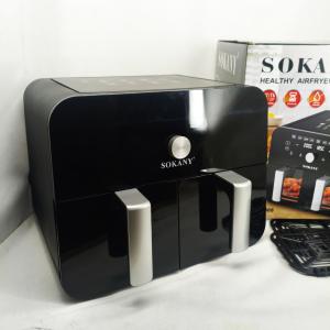 Мультипіч SOKANY SK-10008 на 10л Аерофритюрниця з таймером та терморегулятором, Аерогриль