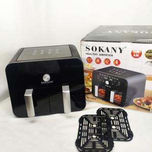 Мультипіч SOKANY SK-10008 на 10л Аерофритюрниця з таймером та терморегулятором, Аерогриль