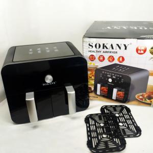 Мультипіч SOKANY SK-10008 на 10л Аерофритюрниця з таймером та терморегулятором, Аерогриль