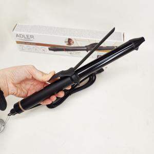 Плойка для завивки волосся Adler AD 2115 Curly 100Вт з керамічним покриттям діаметр 25 мм