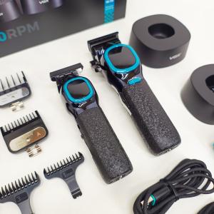 Комплект для стрижки VGR 2 в 1 V-886 S2 BLACK, акумуляторна машинка та триммер