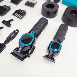 Комплект для стрижки VGR 2 в 1 V-886 S2 BLACK, акумуляторна машинка та триммер