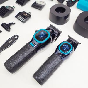 Комплект для стрижки VGR 2 в 1 V-886 S2 BLACK, акумуляторна машинка та триммер