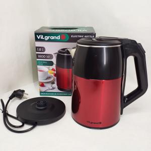 Електрочайник ViLgrand VS-20216 RED 2л