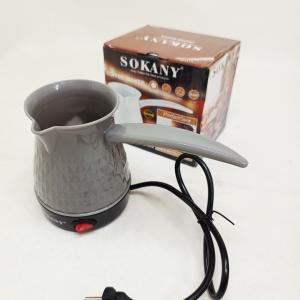 Електрична турка Sokany SK-219 500мл 500Вт для кави Gray