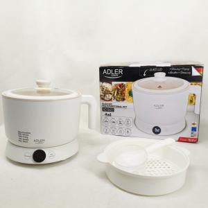 Електрична багатофункціональна кастрюля-пароварка Adler AD 6422 800Вт 1л 4 режими сенсорне керування