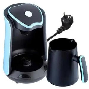 Кавоварка Domotec MS-102S настільна 600Вт для швидкого приготування кави Blue