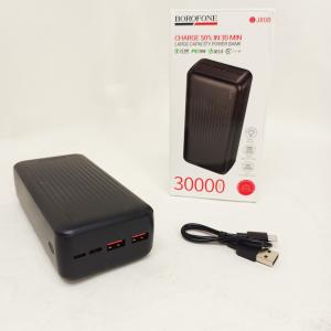 Повербанк 30000mAh POWER BANK BOROFONE BJ38B J80B з функцією швидкого заряджання