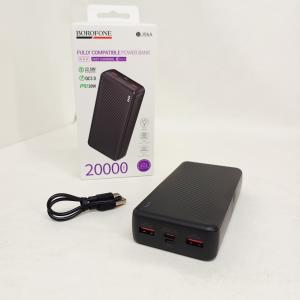 Павербанк Borofone BJ56A 20000 mAh 22.5W 2USB/Type-C Портативний зовнішній акумулятор PowerBank
