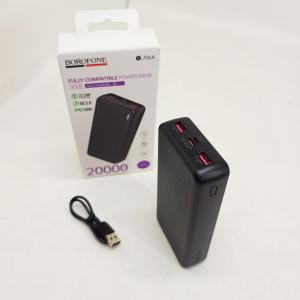 Павербанк Borofone BJ56A 20000 mAh 22.5W 2USB/Type-C Портативний зовнішній акумулятор PowerBank