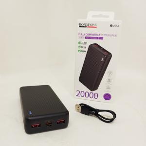Павербанк Borofone BJ56A 20000 mAh 22.5W 2USB/Type-C Портативний зовнішній акумулятор PowerBank