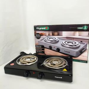 Електроплита Vilgrand VHP162D BLACK 2000Вт
