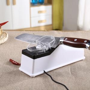 Електрична точилка для ножів від USB біла настільна точилка для ножів