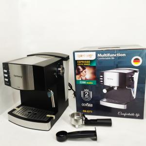 Кавомашина рожкова еспресо Rainberg RB-2273 2200Вт з капучинатором 1.6л, напівавтоматична кавоварка