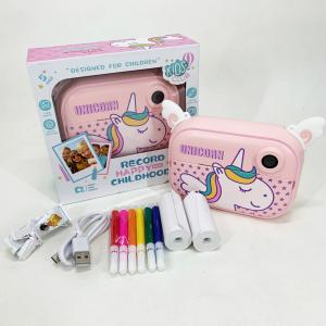 Дитяча цифрова камера з моментальним друком YT008 PINK