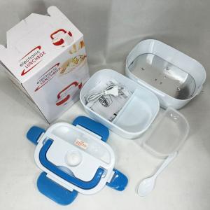 Ланч бокс електричний із підігрівом Lunch Heater 220 V Pro, ланч бокс від мережі Blue