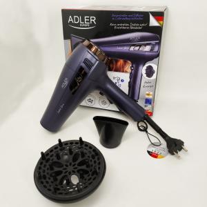 Фен з втягуючим шнуром Adler AD 2273 2400Вт