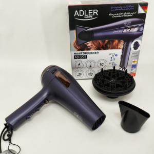 Фен з втягуючим шнуром Adler AD 2273 2400Вт