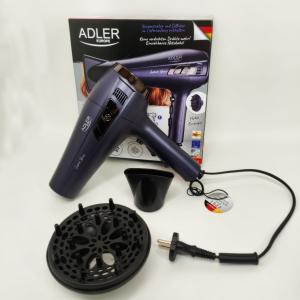Фен з втягуючим шнуром Adler AD 2273 2400Вт