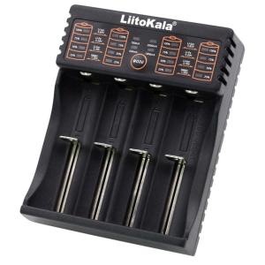 Зарядний пристрій LiitoKala Lii-402 Type-C для акумуляторів 18650, 26650, AA, AAA універсальний зарядник