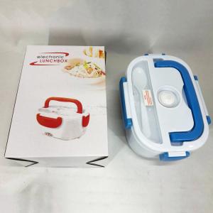 Ланч бокс електричний із підігрівом Lunch Heater 220 V Pro, ланч бокс від мережі Blue