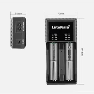 Універсальний зарядний пристрій LiitoKala Lii-PL2 EU на 2 канали