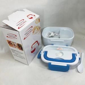 Ланч бокс електричний із підігрівом Lunch Heater 220 V Pro, ланч бокс від мережі Blue