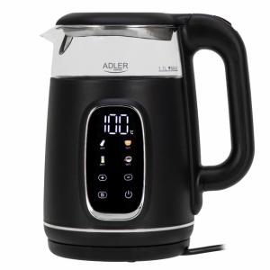 Електрочайник Adler AD 1305 2200Вт 1.7Л Black Silver
