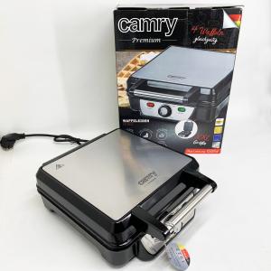 Вафельниця електрична Camry CR 3025 1500Вт для бельгійських віденських вафель з терморегулятором 4 форми