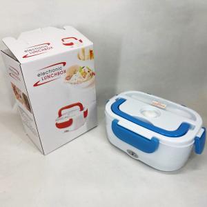Ланч бокс електричний із підігрівом Lunch Heater 220 V Pro, ланч бокс від мережі Blue