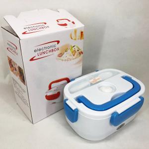 Ланч бокс електричний із підігрівом Lunch Heater 220 V Pro, ланч бокс від мережі Blue