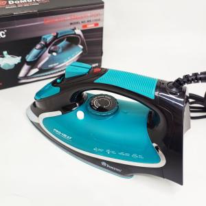 Парова праска Domotec MS-1193G керамічна підошва паровий удар вертикальне відпарювання 1200Вт