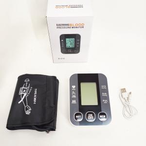 Автоматичний тонометр для вимірювання тиску з роботою від батарей USB РК-дисплеєм індикатором заряду