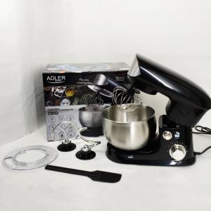 Кухонний комбайн ADLER AD 4226B POLAND 1200Вт 3л тістоміс міксер планетарний