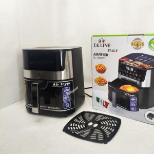 Аерофритюрниця T.K.Line TK00276 9л 5000Вт з сенсорним керуванням LED-дисплеєм і 8 програмами