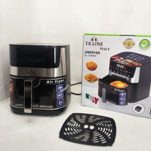 Аерофритюрниця T.K.Line TK00276 9л 5000Вт з сенсорним керуванням LED-дисплеєм і 8 програмами