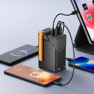 Павербанк WUW 30000mAh 65W Павербанк WUW TUGII Y365 зі швидкою зарядкою, Портативний зовнішній акумулятор