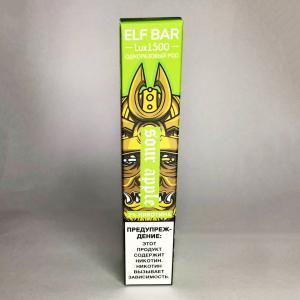 Elf Bar LUX Original Ельф Бар 1500 тяг. Кисле яблуко