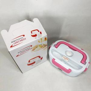 Ланч бокс електричний із підігрівом Lunch Heater 220 V Pro, ланч бокс від мережі Pink