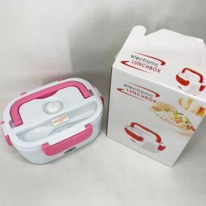 Ланч бокс електричний із підігрівом Lunch Heater 220 V Pro, ланч бокс від мережі Pink