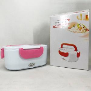 Ланч бокс електричний із підігрівом Lunch Heater 220 V Pro, ланч бокс від мережі Pink